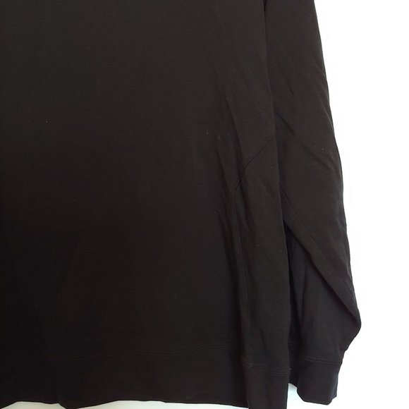 Eileen Fisher womens soft black long sleeve pullover sweater Large - Picture 5 of 12